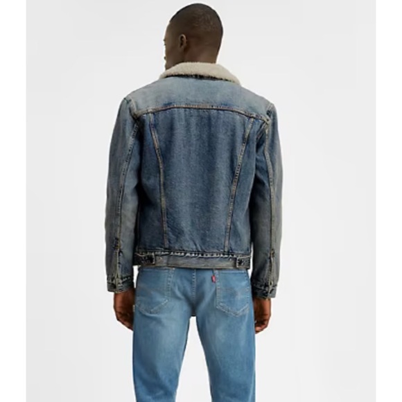 Levi’s Sherpa Trucker Jacket. Size Large. NWOT - Picture 8 of 12